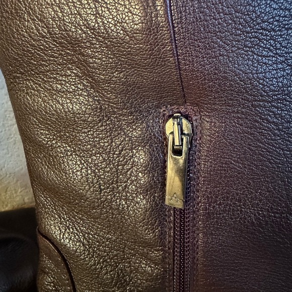 Aquatalia Emiliana Boots Size 9.5 Dark Chocolate Brown - Picture 7 of 13